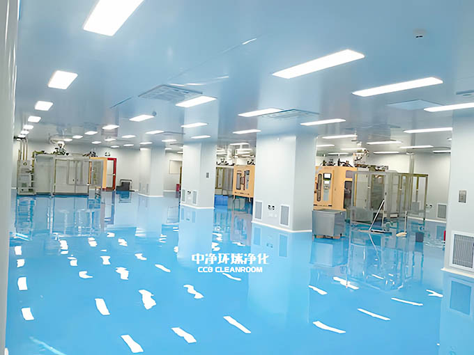 注塑凈化車(chē)間布置裝修工程
